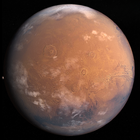 Planète Mars 3D fond d'écran e icône