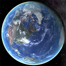 Planeta Tierra 3D fondo de pan APK