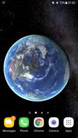 Earth Planet 3D live wallpaper poster