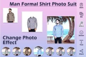 Man Formal Shirt Photo Editor - Men Formal Shirts capture d'écran 2