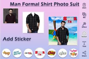 Man Formal Shirt Photo Editor - Men Formal Shirts capture d'écran 3