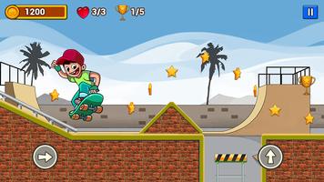 Skater Freestyle - Risky Skateboard screenshot 3