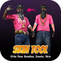 FFF FF Skin Tool, Elite pass Bundles, Emote, Skin