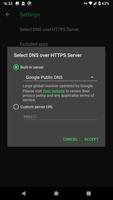 DNS over HTTPS capture d'écran 3