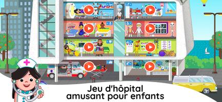 Jeux d'hôpital pour enfants Affiche
