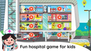 SKIDOS Hospital Games for Kids الملصق
