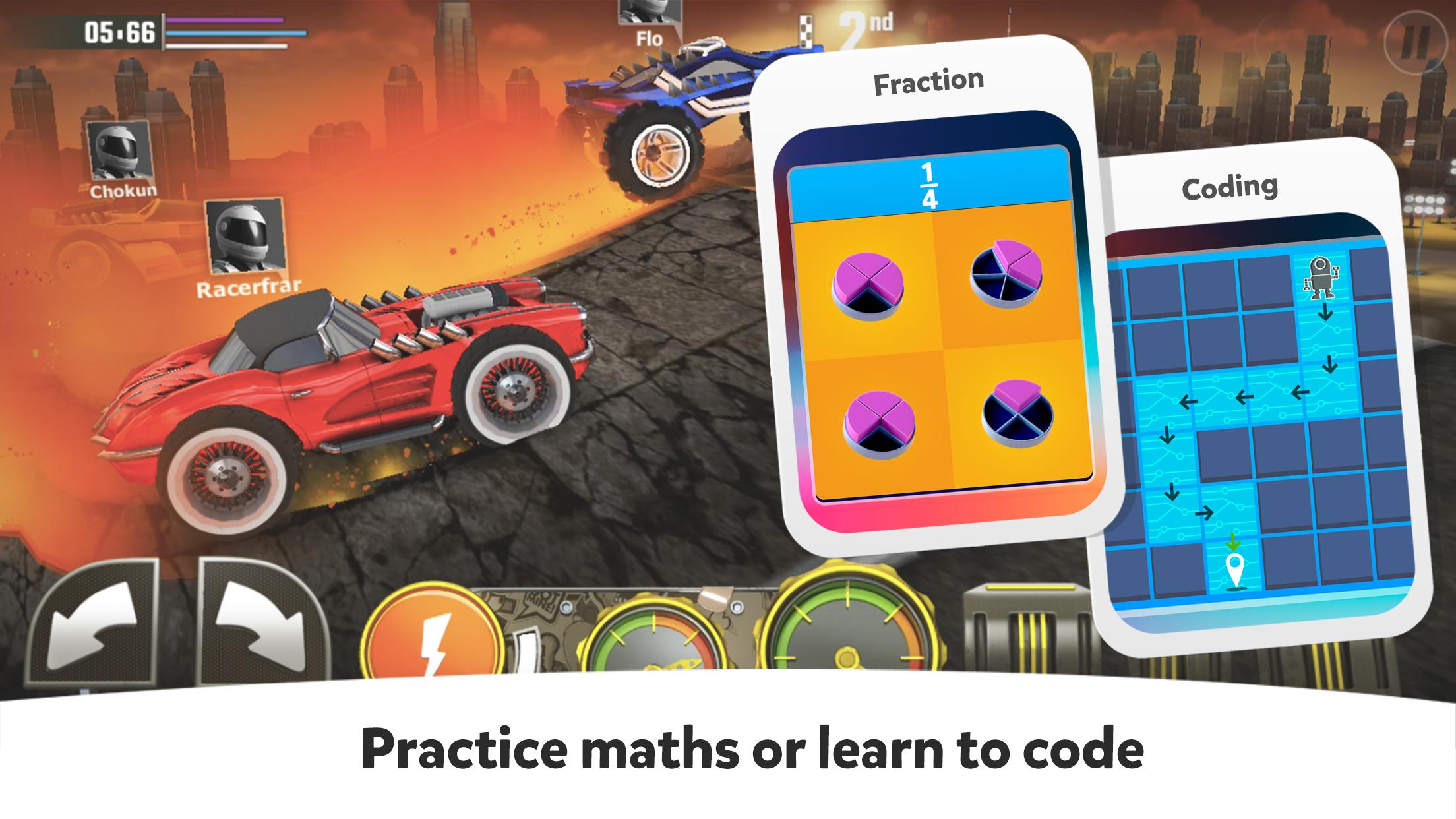 Cool Math Games Race Cars For Kids Boys Girls For Android