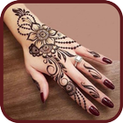 Mehndi Draw On Henna Hand icon