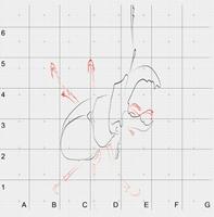 Draw 3d drawings step by step poster