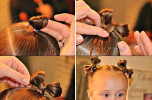 برنامه‌نما Hairstyles for short hair for children عکس از صفحه