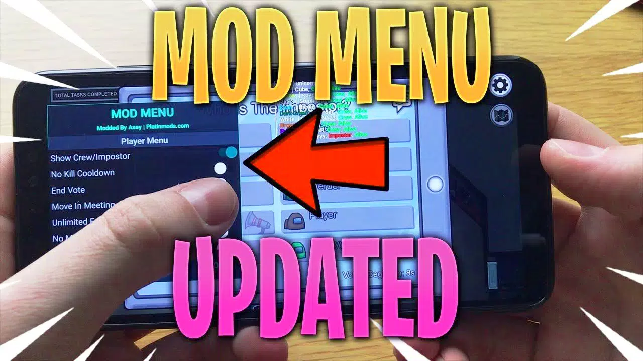 Скачать Mod For Among Us Skins Menu APK для Android