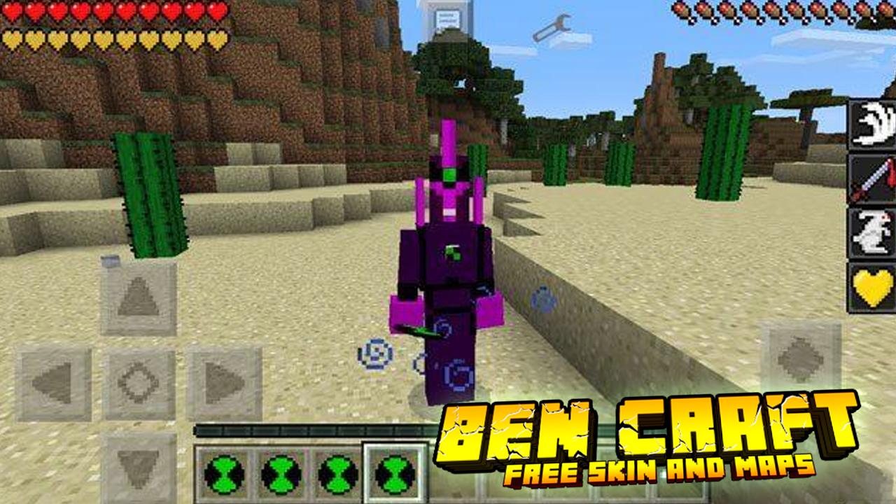 Alien X - Ben 10 Alien Force Minecraft Skin