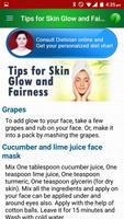Skin Care Beauty & Diet Tips تصوير الشاشة 2