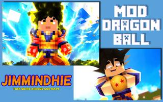 Mod Dragon Ball for Minecraft  plakat