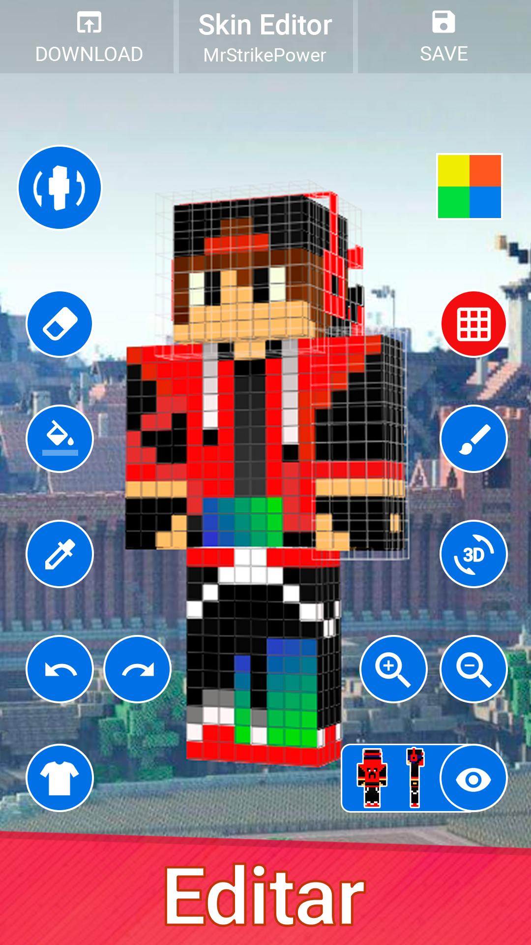  Skin  Editor  f r Minecraft  for Android APK Download