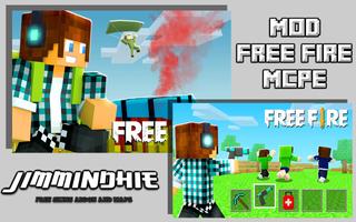 Mod Free Fire For Minecraft 2021 पोस्टर