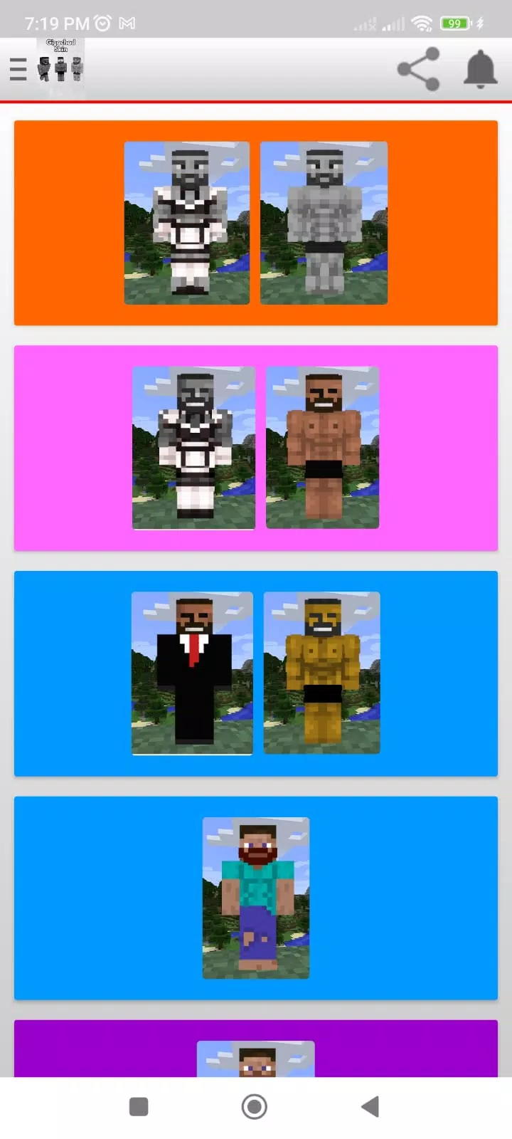 Gigachad – Minecraft Skin