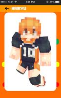 Mod Haikyu for Minecraft 2021 ảnh chụp màn hình 2