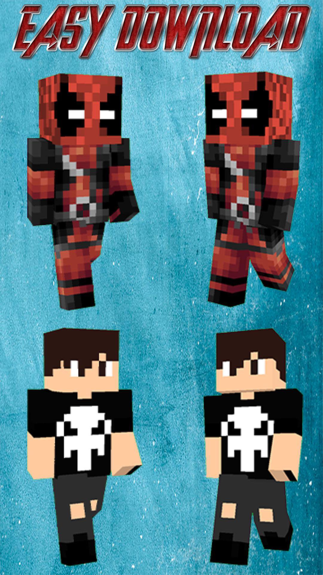 скины для майнкрафт супергероев #8