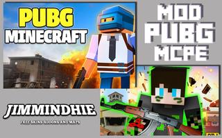 Mod PUBG For Minecraft 2021! plakat