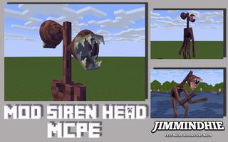 Mod Siren Head For Minecraft 2 Affiche