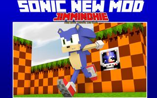پوستر Sonic For Minecraft Free Skins Addon and New Map!