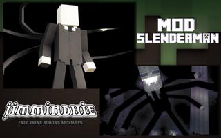 Mod Slenderman For Minecraft P Affiche