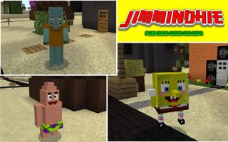 Mod Spongebob for Minecraft 20 Affiche