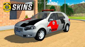 Skins BR Polícia Simulator Affiche