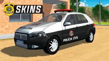 Skins BR Polícia Simulator capture d'écran 1