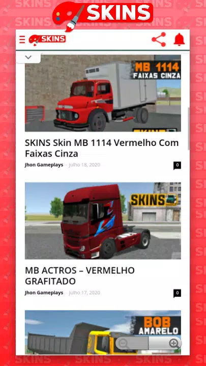 Exemplos Skins para Download – Grand Truck Simulator, Skins Grand Truck  Simulator 2