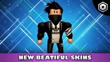 Free Skins mod for roblox Affiche