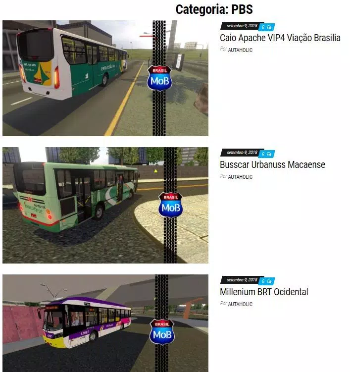 BusBrasil Simulador - Skins