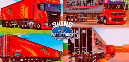 Skins World Truck Driving Simu screenshot 1