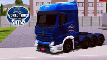 Skins World Truck Driving Simulator - WTDS Affiche