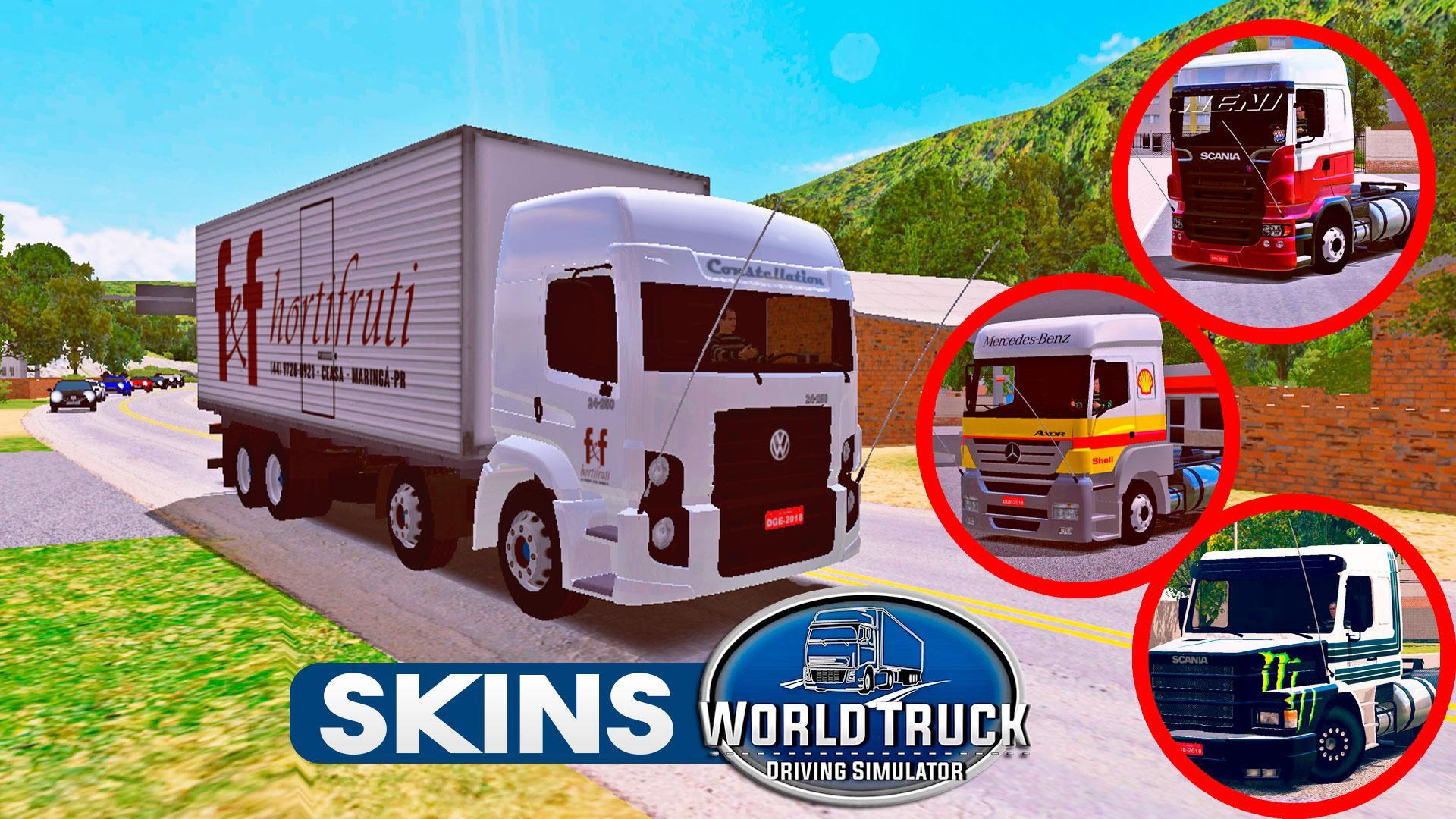 Como baixar e instalar skins para World Truck Driving Simulator