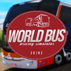 Skins World Bus Driving Simuator - BRUNO SKINS ícone