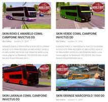 Skins World Bus Driving Simuator - BRUNO SKINS imagem de tela 2