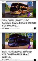 Skins World Bus Driving Simulator - FG capture d'écran 1