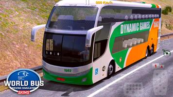 SKINS WORLD BUS DRIVING SIMULATOR imagem de tela 1