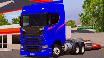 Skins World Truck Driving Simu स्क्रीनशॉट 1