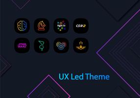 UX Led - Icon Pack poster