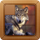 Wolves - Sliding Block Scrambled Puzzles Images APK