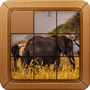 Wildlife - Sliding Block Scrambled Puzzles Images APK