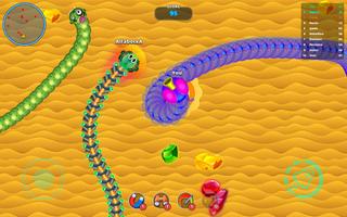 Snake Battle - Casual IO Game скриншот 3