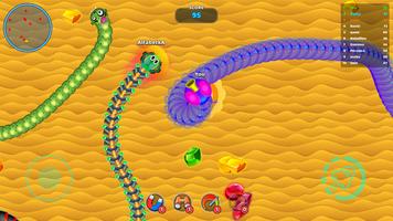 Snake Battle - Casual IO Game скриншот 1