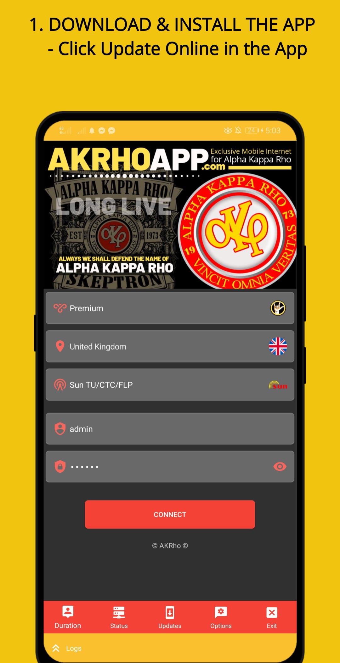 onderpand Kwijtschelding collegegeld Alpha Kappa Rho APK for Android Download