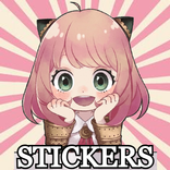 Spy x Family stickers