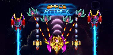 Space attack - tiroteo infinito de la fuerza aérea