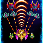 Space attack - infinity air force shooting أيقونة